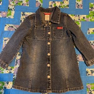 GUESS girl denim dress, EUC, perfect for family photos